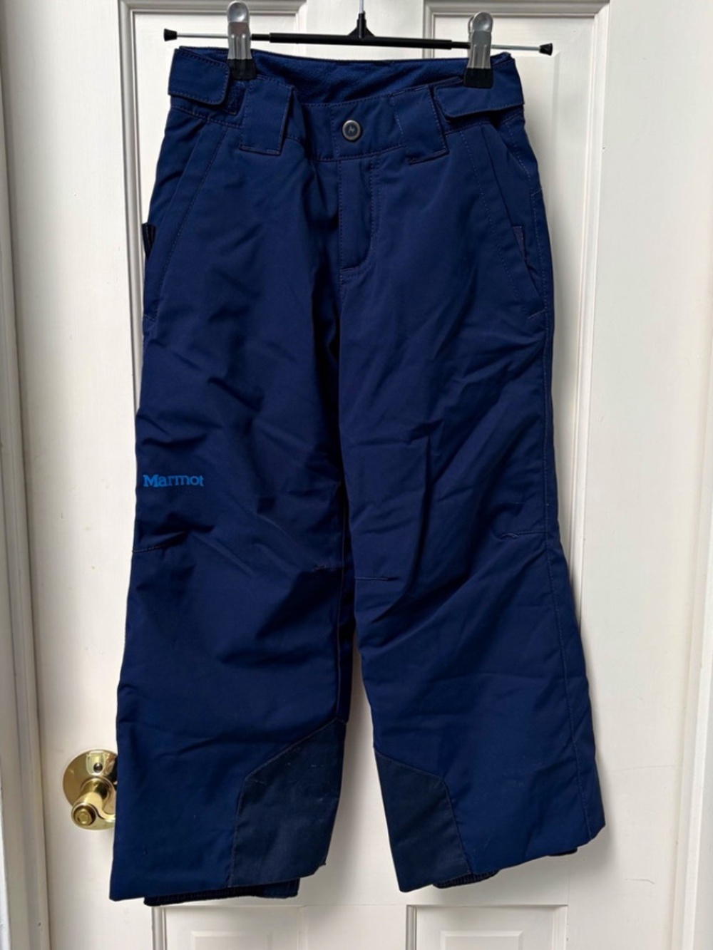 Marmot Kids XS Navy Insulated Snow Pants Ski Snowboard Pockets C coastalli